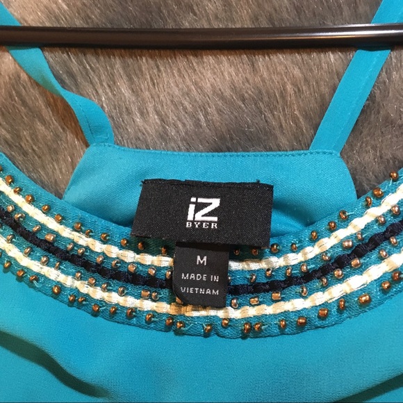 Lightweight Blue Boho Tank - Picture 3 of 3